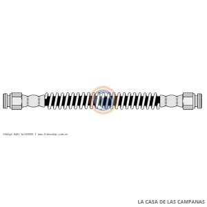 199292 FLEXIBLE DE FRENO