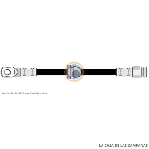 2005 FLEXIBLE DE FRENO