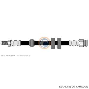2008/46 FLEXIBLE DE FRENO