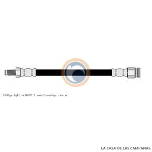 2089F FLEXIBLE DE FRENO
