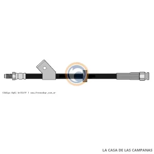 2117F FLEXIBLE DE FRENO