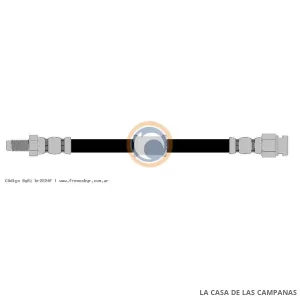 2224F FLEXIBLE DE FRENO