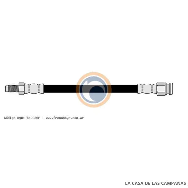 2235F FLEXIBLE DE FRENO