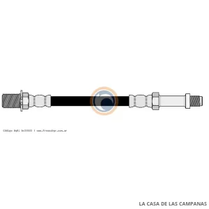 23933 FLEXIBLE DE FRENO