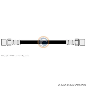 256565 FLEXIBLE DE FRENO
