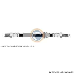 3008/49 FLEXIBLE DE FRENO