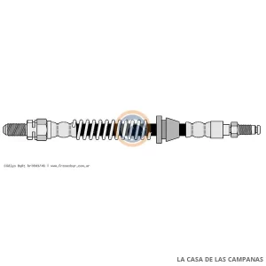 3043/46 FLEXIBLE DE FRENO