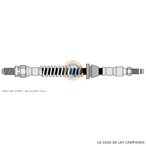 3046 FLEXIBLE DE FRENO