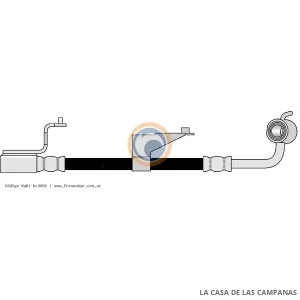 3051 FLEXIBLE DE FRENO