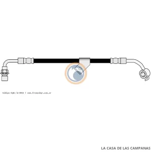3063 FLEXIBLE DE FRENO