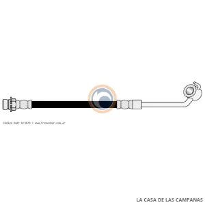3070 FLEXIBLE DE FRENO