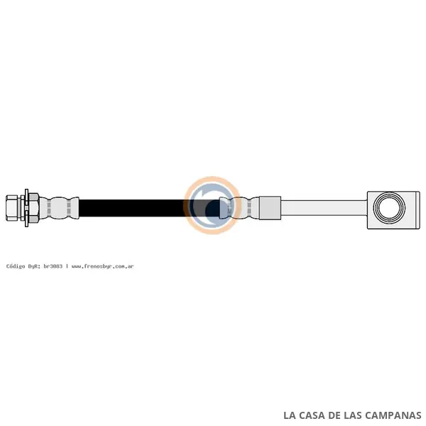 3083 FLEXIBLE DE FRENO
