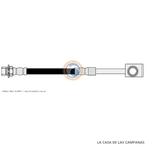 3084 FLEXIBLE DE FRENO
