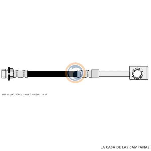 3084 FLEXIBLE DE FRENO