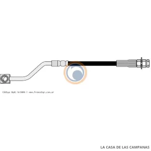 3086 FLEXIBLE DE FRENO