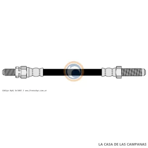 3087 FLEXIBLE DE FRENO