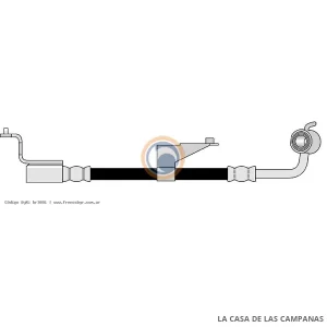 3091 FLEXIBLE DE FRENO