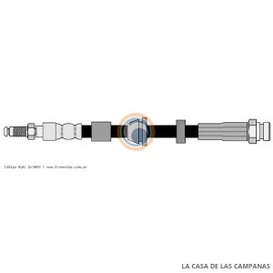 3093 FLEXIBLE DE FRENO
