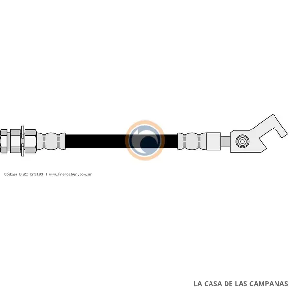 3103 FLEXIBLE DE FRENO