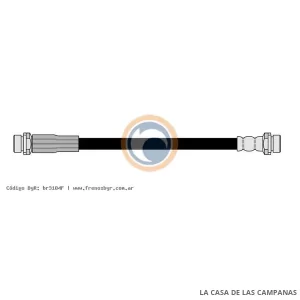 3104F FLEXIBLE DE FRENO