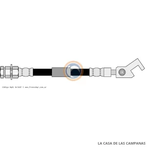 3107 FLEXIBLE DE FRENO