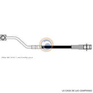 3117 FLEXIBLE DE FRENO
