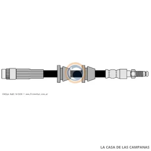 3138 FLEXIBLE DE FRENO