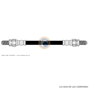 318282F FLEXIBLE DE FRENO