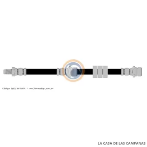 3193F FLEXIBLE DE FRENO