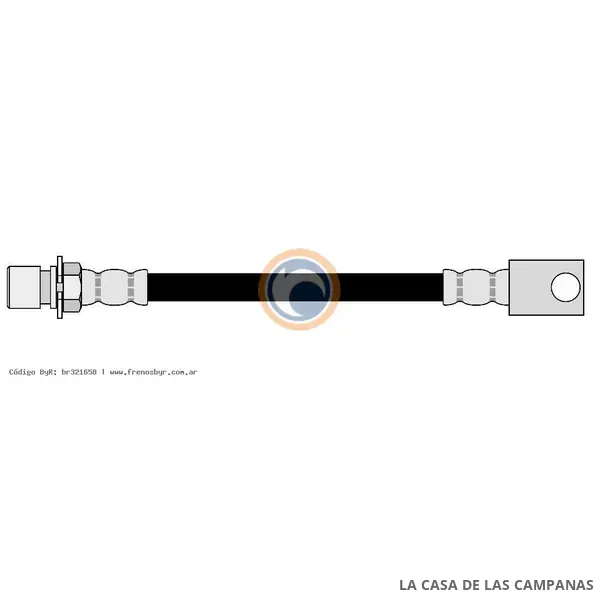321658 FLEXIBLE DE FRENO