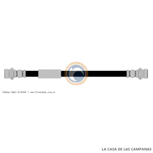 3254F FLEXIBLE DE FRENO