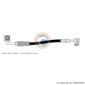 3355F FLEXIBLE DE FRENO