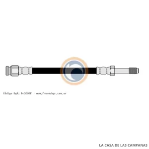 3592F FLEXIBLE DE FRENO
