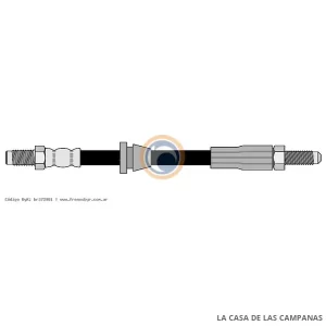 372981 FLEXIBLE DE FRENO