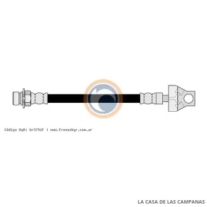 3751F FLEXIBLE DE FRENO