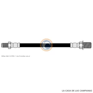 37554 FLEXIBLE DE FRENO