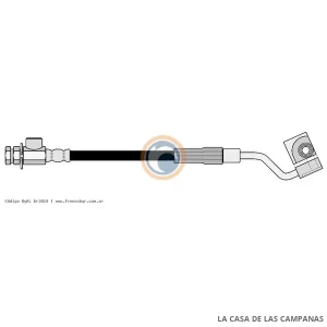 3819 FLEXIBLE DE FRENO