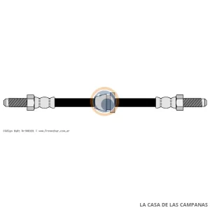 388181 FLEXIBLE DE FRENO