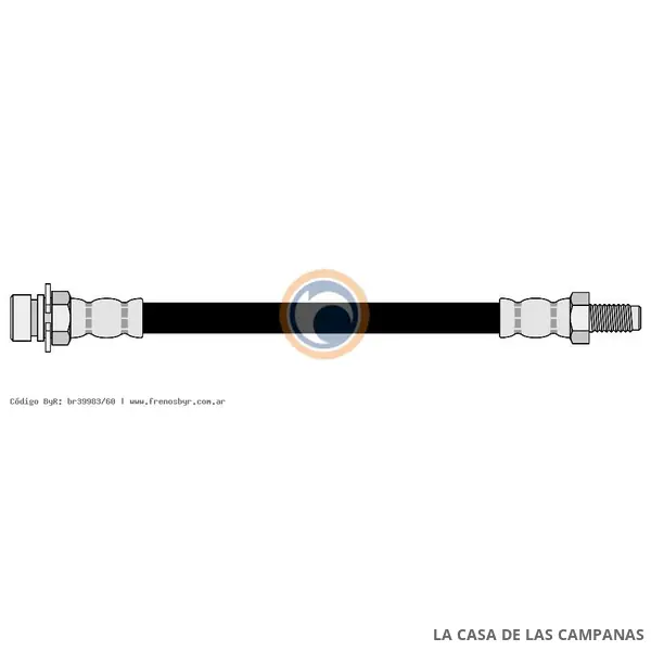 39983/60 FLEXIBLE DE FRENO