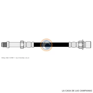 4007 FLEXIBLE DE FRENO