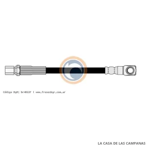 4012F FLEXIBLE DE FRENO
