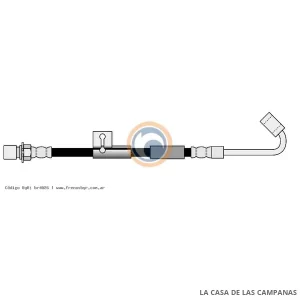 4026 FLEXIBLE DE FRENO