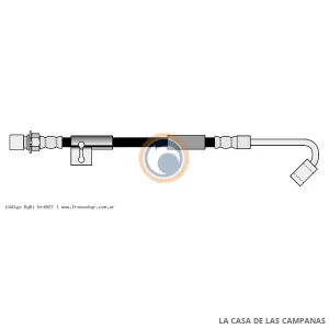 4027 FLEXIBLE DE FRENO