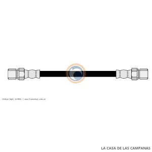 4041 FLEXIBLE DE FRENO