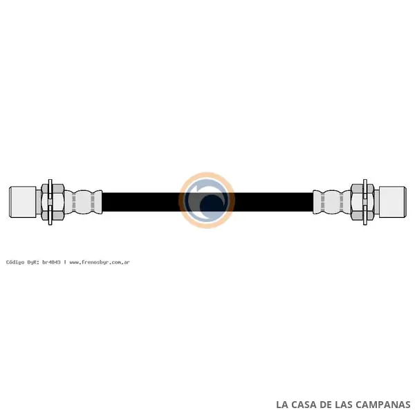 4043 FLEXIBLE DE FRENO