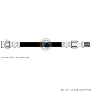 40508 FLEXIBLE DE FRENO