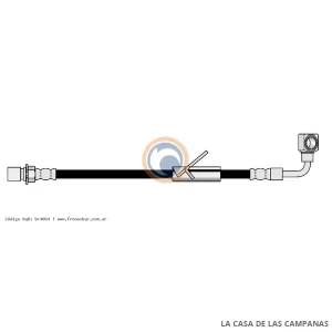 4064 FLEXIBLE DE FRENO