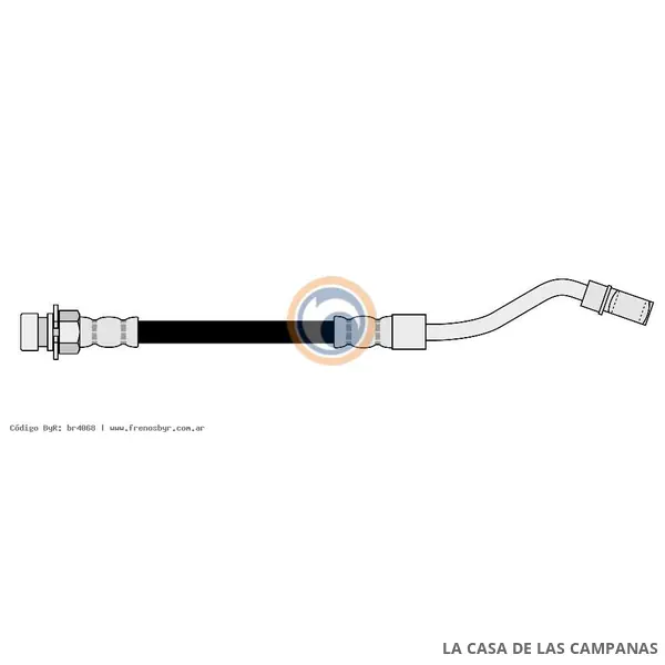 4068 FLEXIBLE DE FRENO