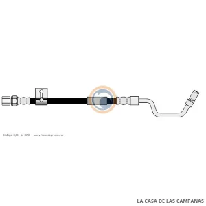 4072 FLEXIBLE DE FRENO