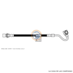 4076 FLEXIBLE DE FRENO